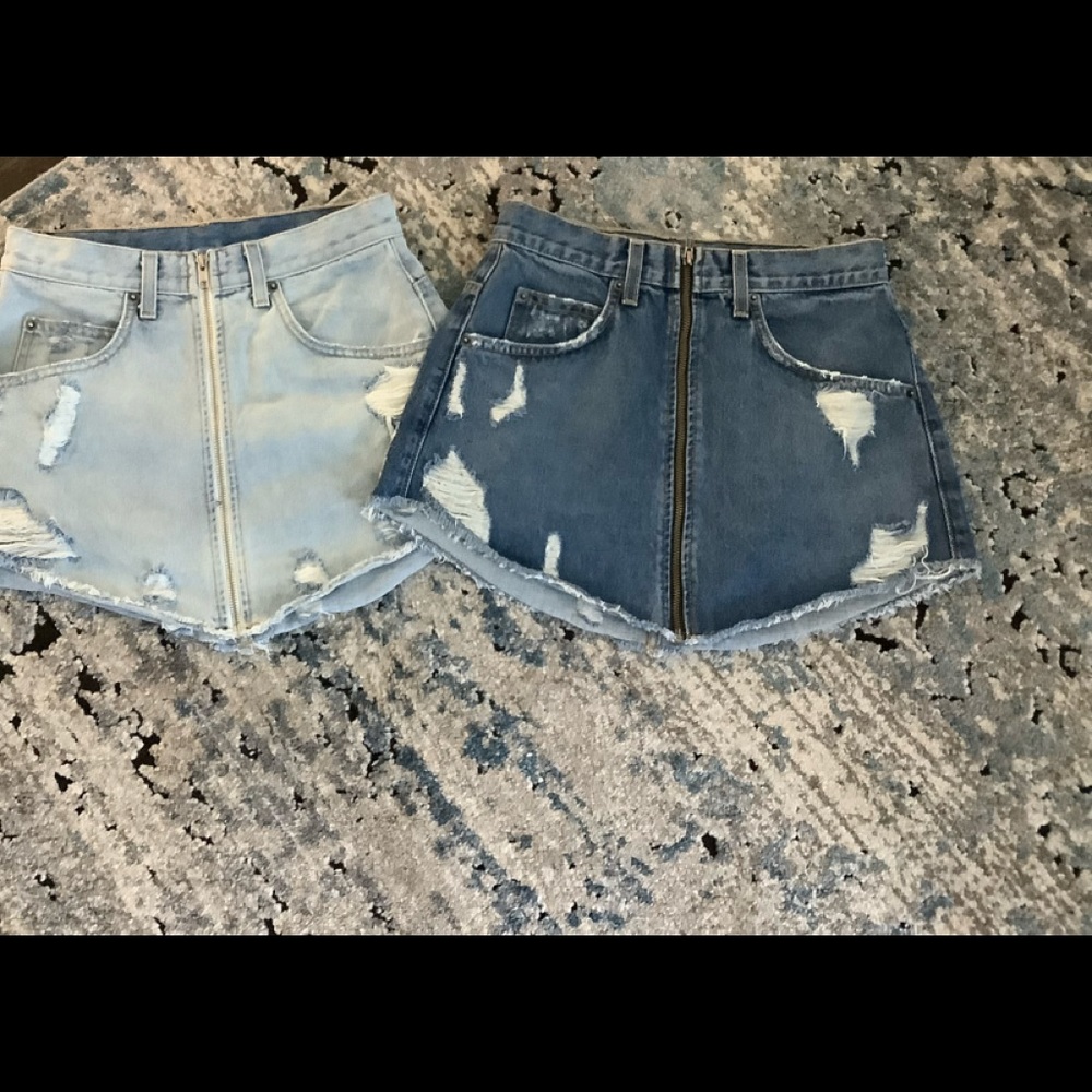 2 matching carmar skirts nwot